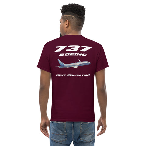 Tech-Ops Aircraft Maintenance, 737 Boeing Next Generation Men's Classic Tee