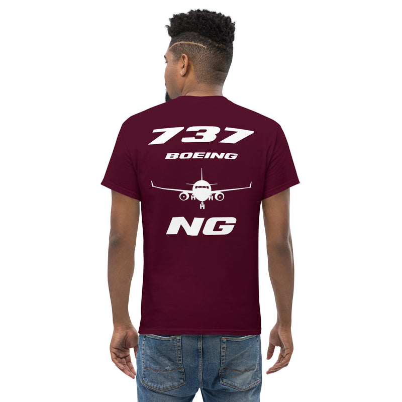 Tech-Ops Aircraft Maintenance,737 Boeing Next Generation Men's Classic Tee