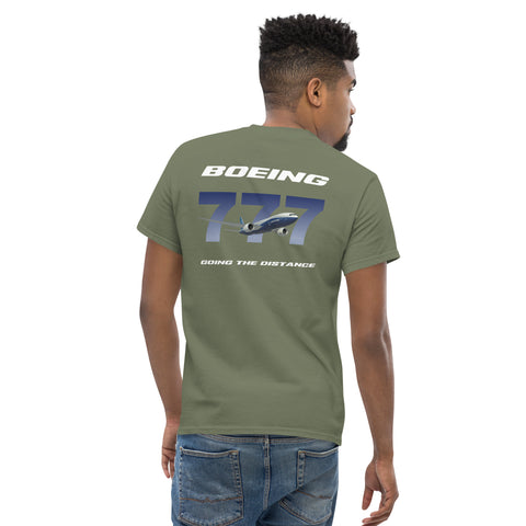 Flight Crew, Boeing 777 Going The Distance Men's Classic Tee