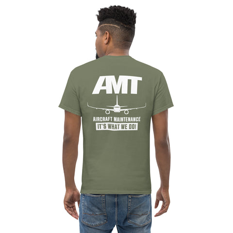 AMT Aircraft Maintenance It's What We Do ! Men's Classic Tee