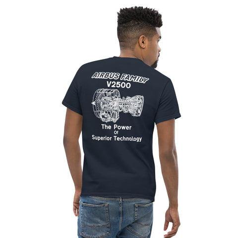 Flight Crew, Airbus Family V2500 The Power Of Superior Technology Men's Classic Tee