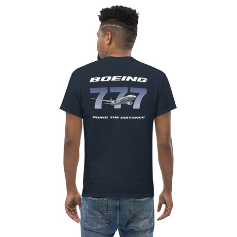 Flight Crew, Boeing 777 Going The Distance Men's Classic Tee