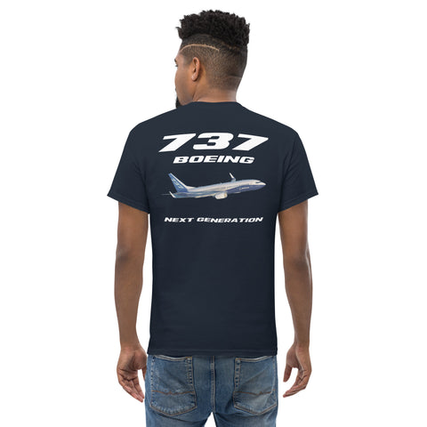 Tech-Ops Aircraft Maintenance, 737 Boeing Next Generation Men's Classic Tee