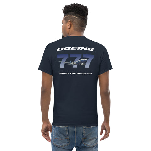 Fleet Service, Boeing 777 Going The Distance Men's Classic Tee