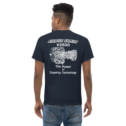 Flight Crew, Airbus Family V2500 The Power Of Superior Technology Men's Classic Tee