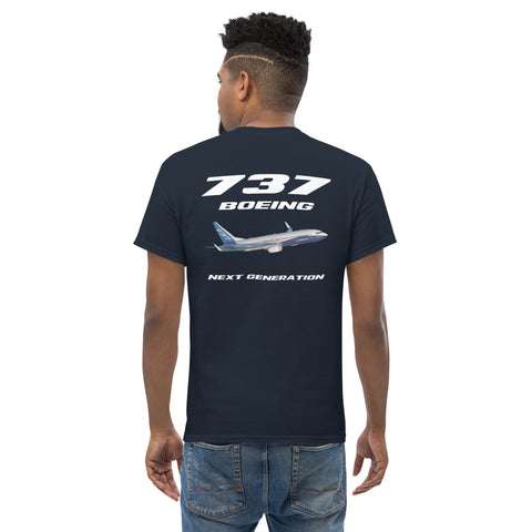 Flight Crew, 737 Boeing Next Generation Men's Classic Tee