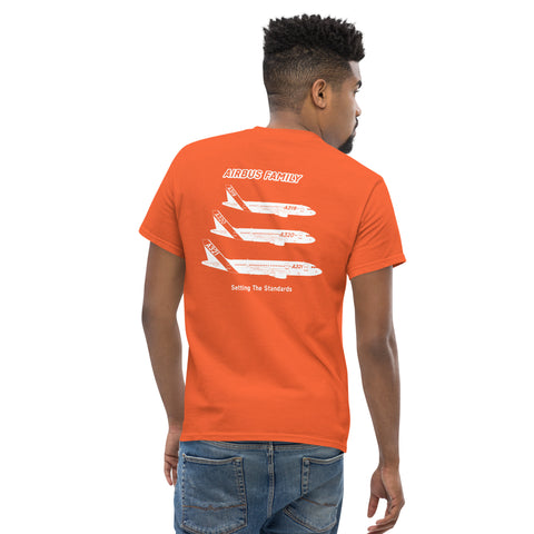 Flight Crew, Airbus Family Setting The Standards Men's Classic Tee