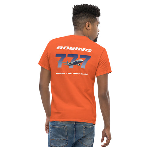 Flight Crew, Boeing 777 Going The Distance Men's Classic Tee