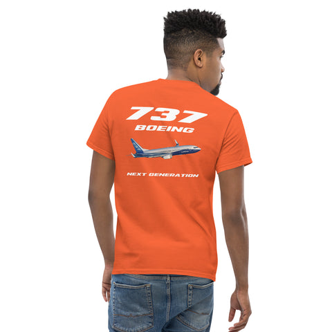 Flight Crew, 737 Boeing Next Generation Men's Classic Tee