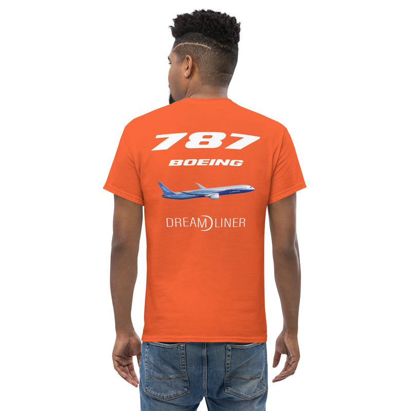 Tech-Ops Aircraft Maintenance, Boeing 787 Dreamliner Men's classic tee