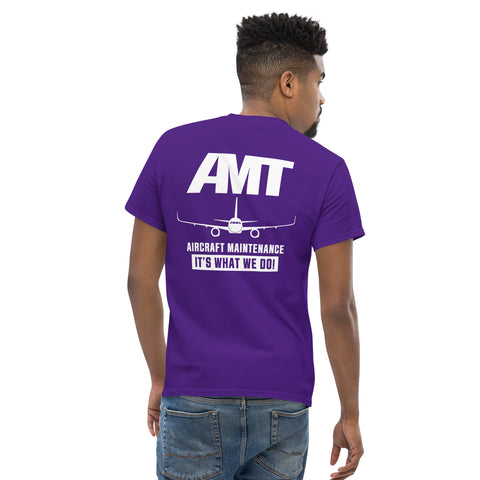 AMT Aircraft Maintenance It's What We Do ! Men's Classic Tee