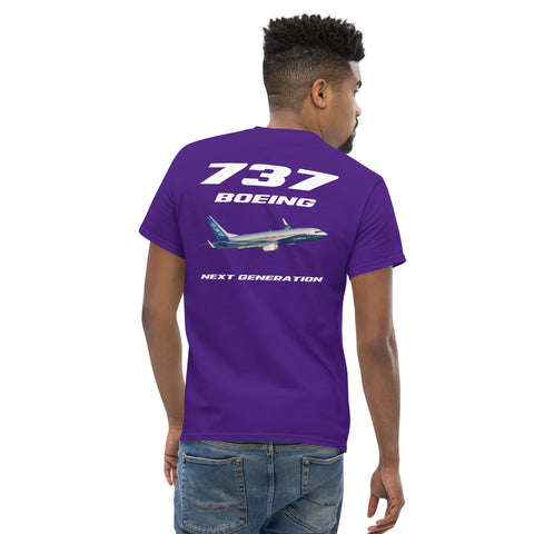 Tech-Ops Aircraft Maintenance, 737 Boeing Next Generation Men's Classic Tee