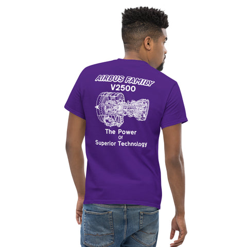 Flight Crew, Airbus Family V2500 The Power Of Superior Technology Men's Classic Tee