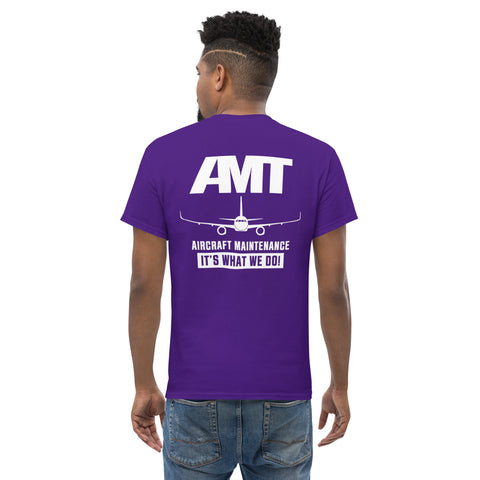AMT Aircraft Maintenance It's What We Do ! Men's Classic Tee