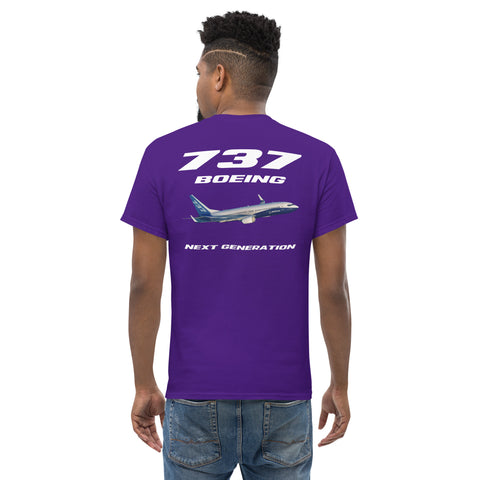 Tech-Ops Aircraft Maintenance, 737 Boeing Next Generation Men's Classic Tee