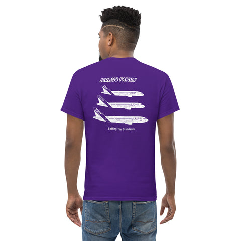 Flight Crew, Airbus Family Setting The Standards Men's Classic Tee