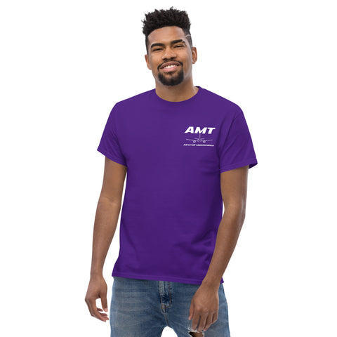 AMT Aircraft Maintenance, Boeing 777 Going The Distance Men's classic tee