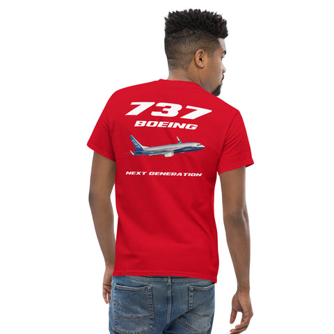 Tech-Ops Aircraft Maintenance, 737 Boeing Next Generation Men's Classic Tee