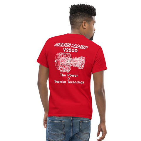 Flight Crew, Airbus Family V2500 The Power Of Superior Technology Men's Classic Tee