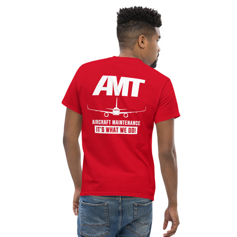 AMT Aircraft Maintenance It's What We Do ! Men's Classic Tee