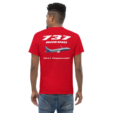 Tech-Ops Aircraft Maintenance, 737 Boeing Next Generation Men's Classic Tee