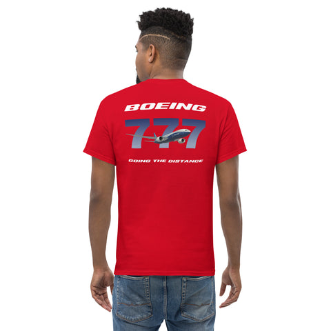 Fleet Service, Boeing 777 Going The Distance Men's Classic Tee