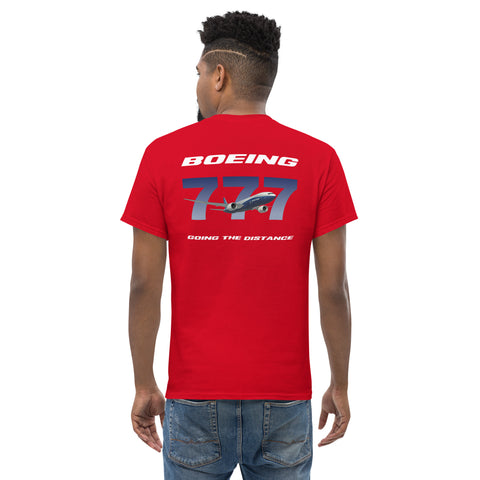 Flight Crew, Boeing 777 Going The Distance Men's Classic Tee