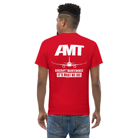 AMT Aircraft Maintenance It's What We Do ! Men's Classic Tee
