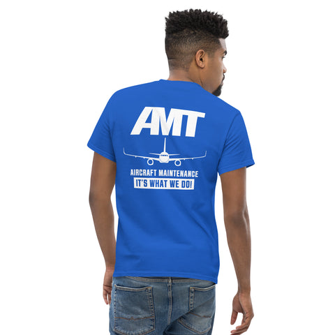 AMT Aircraft Maintenance It's What We Do ! Men's Classic Tee