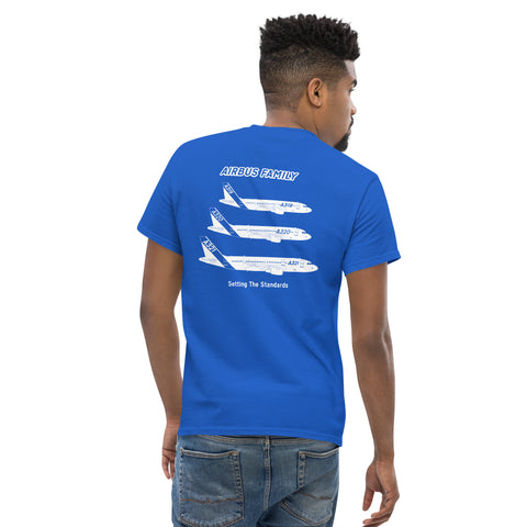 Flight Crew, Airbus Family Setting The Standards Men's Classic Tee