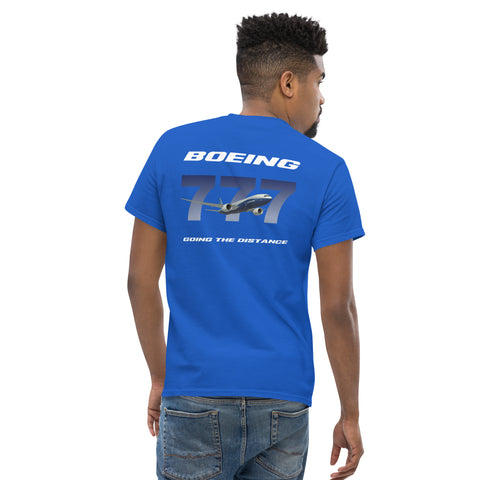 Flight Crew, Boeing 777 Going The Distance Men's Classic Tee