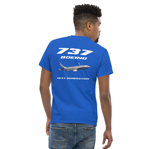 Flight Crew, 737 Boeing Next Generation Men's Classic Tee