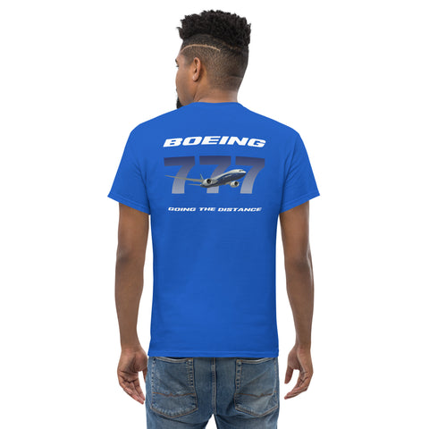 AMT Aircraft Maintenance, Boeing 777 Going The Distance Men's classic tee