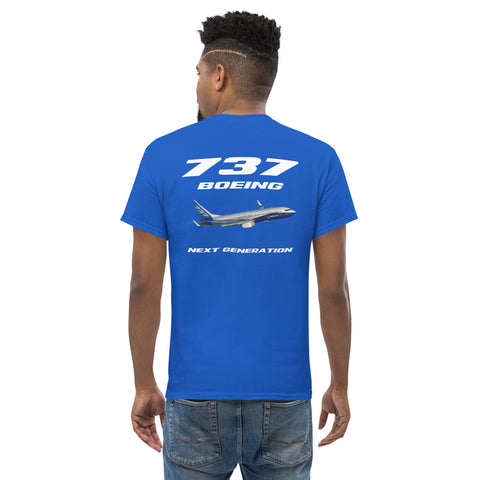 Flight Crew, 737 Boeing Next Generation Men's Classic Tee