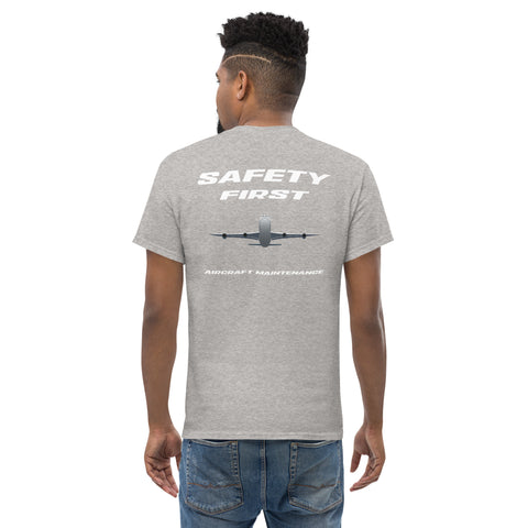 AMT Aircraft Maintenance, Safety First Aircraft Maintenance Men's classic tee