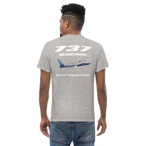 Tech-Ops Aircraft Maintenance, 737 Boeing Next Generation Men's Classic Tee
