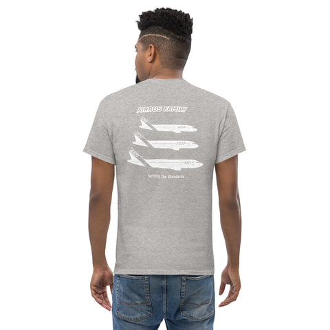 Flight Crew, Airbus Family Setting The Standards Men's Classic Tee