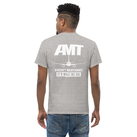 AMT Aircraft Maintenance It's What We Do ! Men's Classic Tee