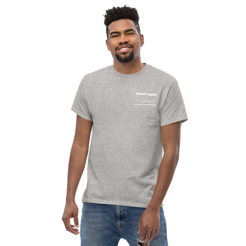 Tech-Ops Aircraft Maintenance, Safety First Aircraft Maintenance Men's classic tee