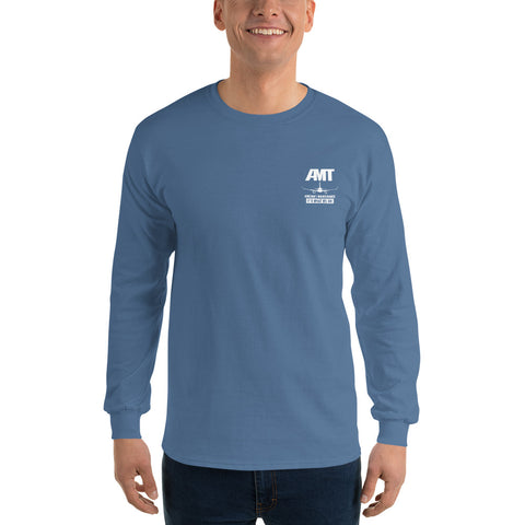 AMT Aircraft Maintenance It's What We Do ! Men’s Long Sleeve Shirt