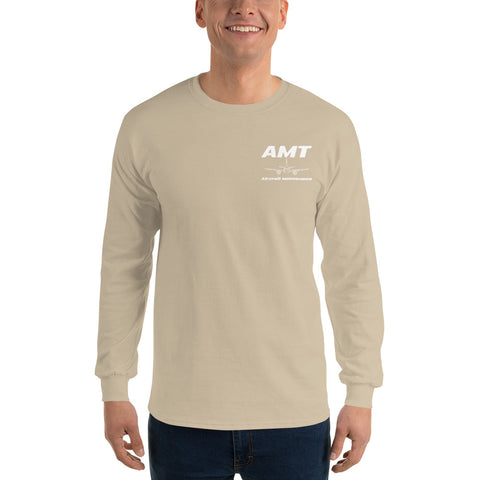AMT Aircraft Maintenance, Boeing 777 Going The Distance Men’s Long Sleeve Shirt