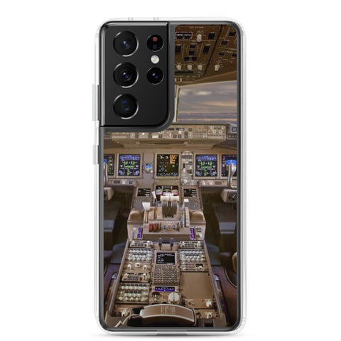 Boeing 777 Cockpit Samsung Case