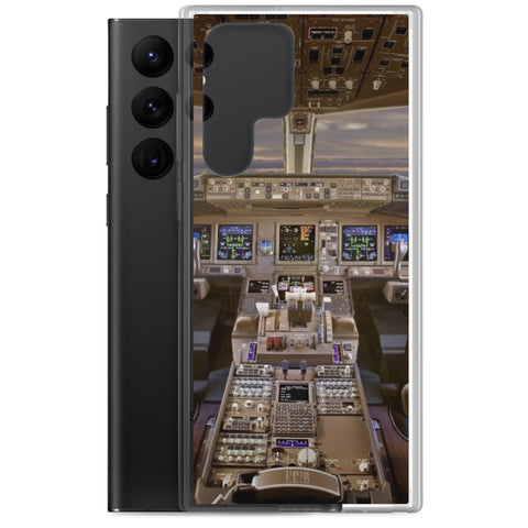 Boeing 777 Cockpit Samsung Case