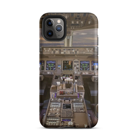 Boeing 777 Cockpit Tough iPhone case