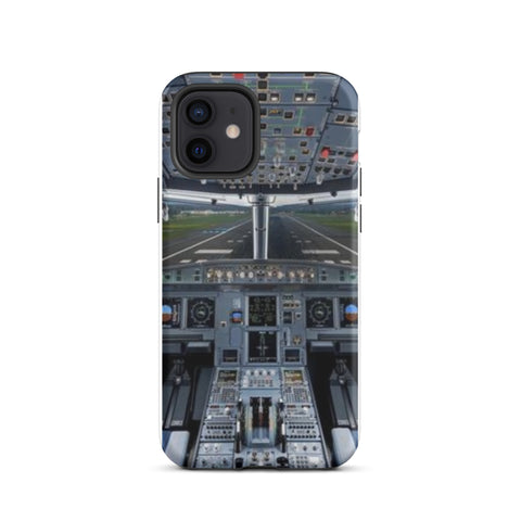 Airbus Cockpit Tough iPhone case