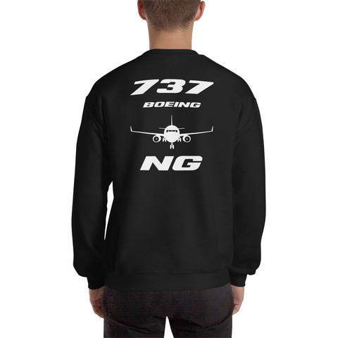 Flight Crew, Boeing 737 Next Generation Men's Sweatshirt