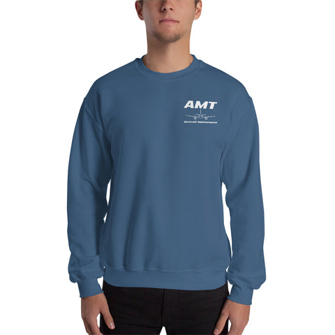 AMT Aircraft Maintenance, Boeing 777 Going The Distance Men's Sweatshirt