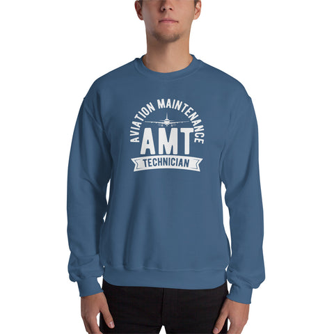AMT Aviation Maintenance Technician Men's Sweatshirt