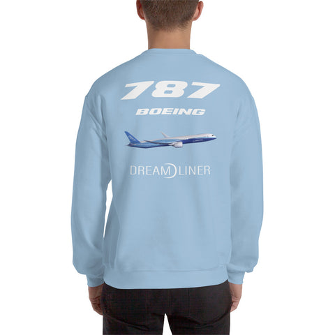 AMT Aircraft Maintenance, Boeing 787 Dream Liner Men's Sweatshirt