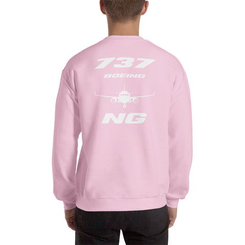 Flight Crew, Boeing 737 Next Generation Men's Sweatshirt